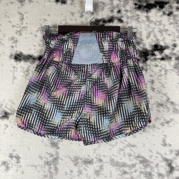 Free People Movement The Way Home Shorts Womens Size Medium Geometric Colorful - Picture 2 of 9